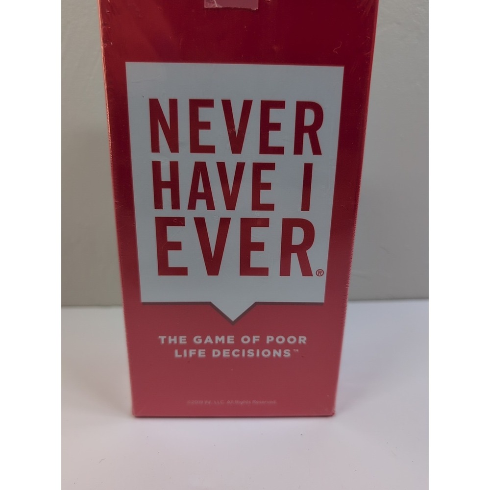 New Never Have I Ever The Game of Poor Life Decisions 2015 Party Game 17+
